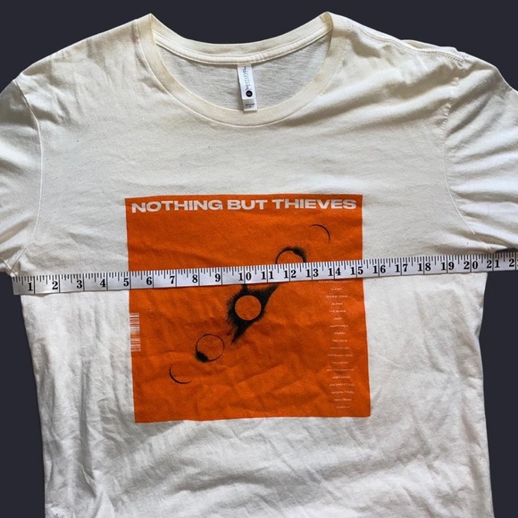 Nothing But Thieves White Long Sleeve “Forever & Ever More” Tour Shirt - Picture 5 of 6